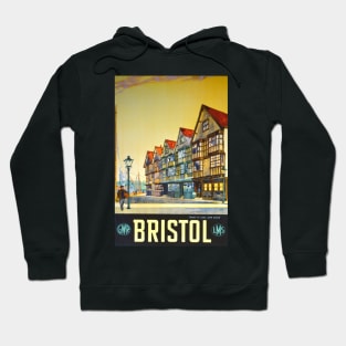 Bristol - Vintage Travel Poster Hoodie